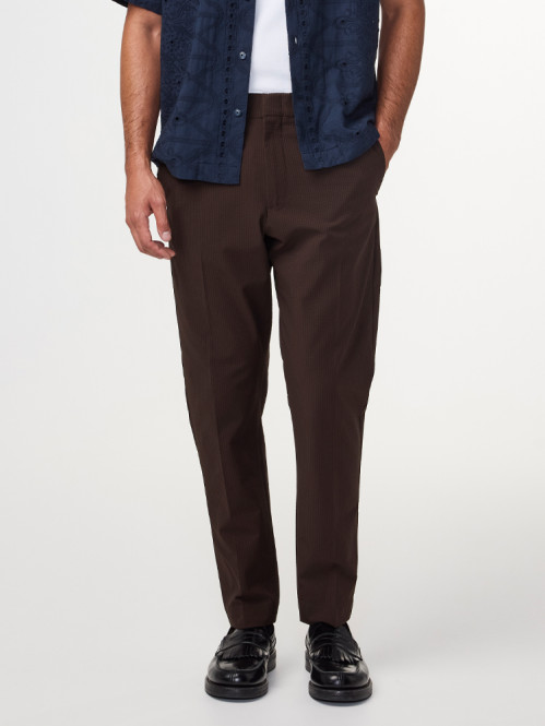 Billie 1924 pant brown stripe 