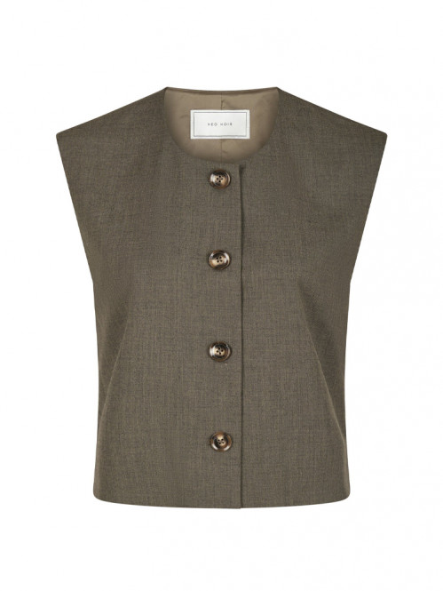 Birtha waistcoat brown 