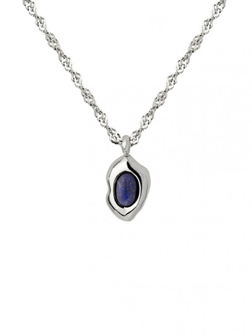 Blue breeze necklace silber 