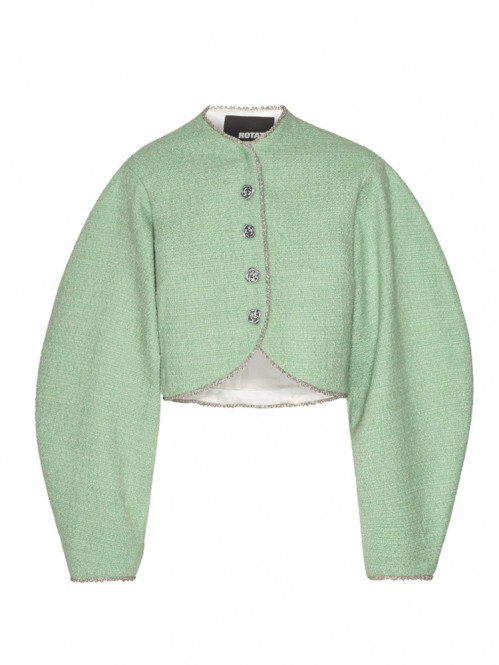 Boucle jacket spray 