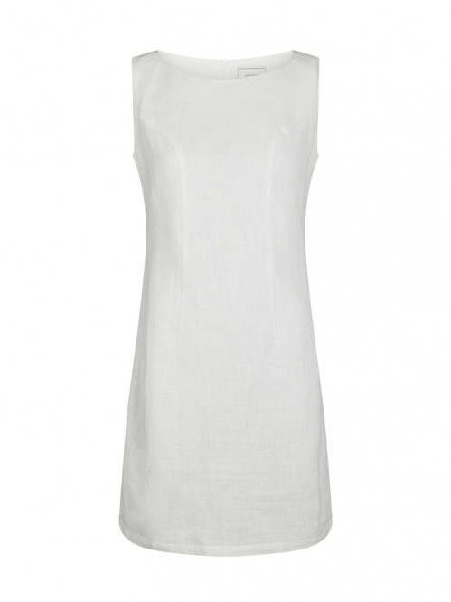 Bruna ramie dress off white 