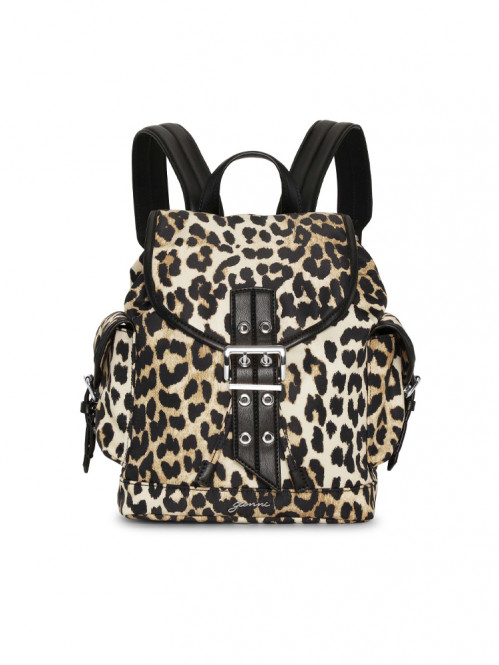 Bucky backpack small print leopard 