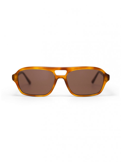 Burt sunglass havana brown 