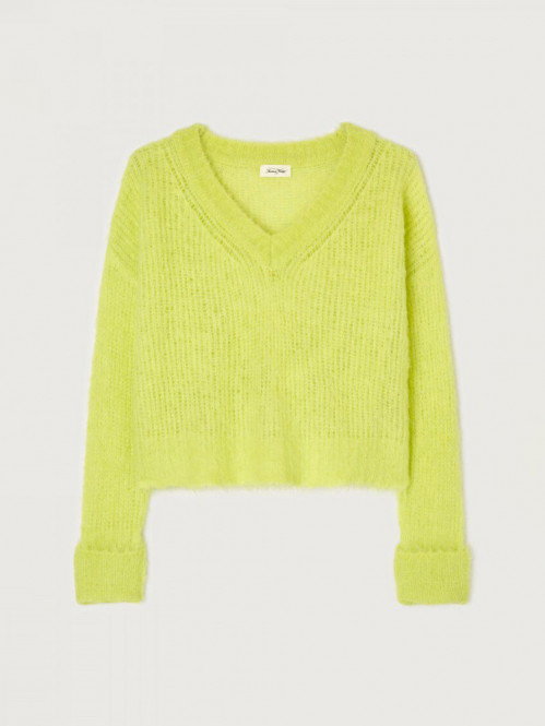 Bym 18a pullover jaune fluo 