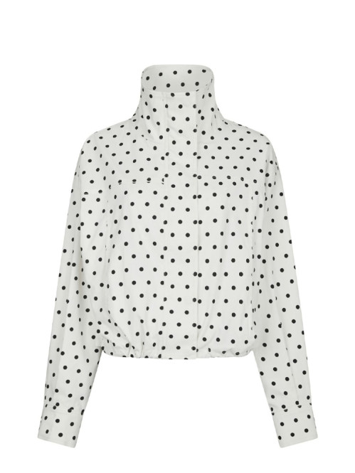 Callisa dot jacket white XS