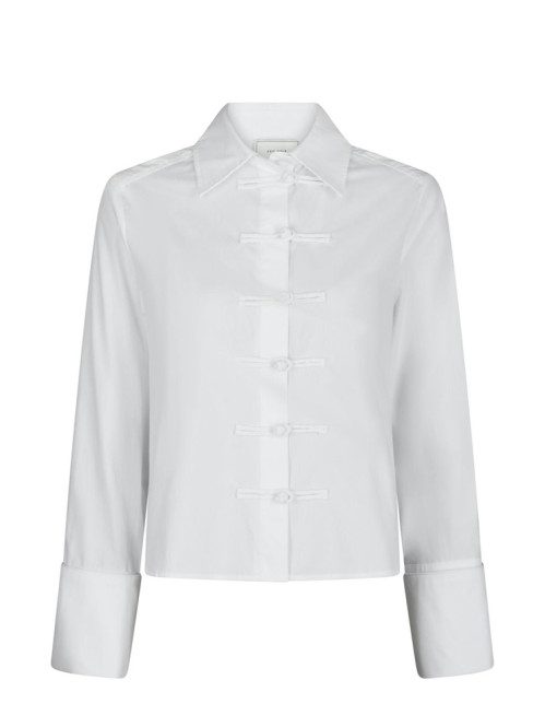 Cam poplin shirt off white 