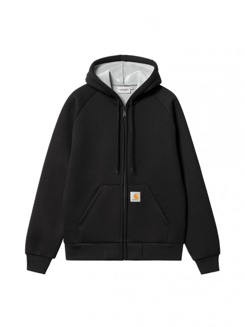 Car lux hooded jacket black 