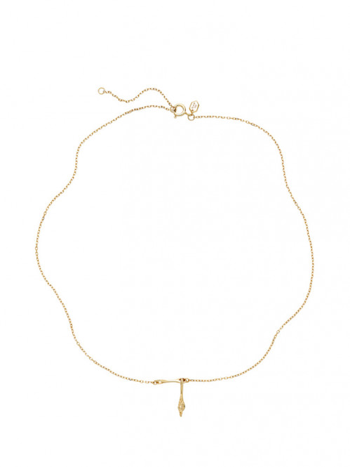 Carrion necklace gold 