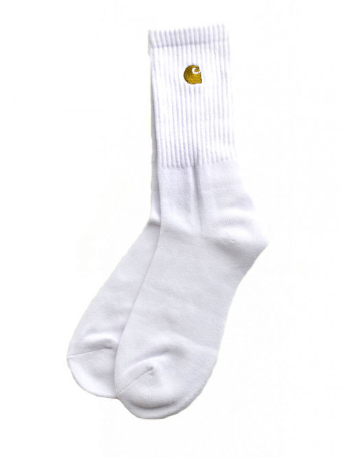 Chase socks white gold 