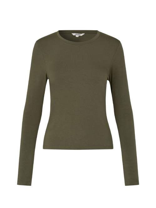 Christina-m longsleeve warm olive 