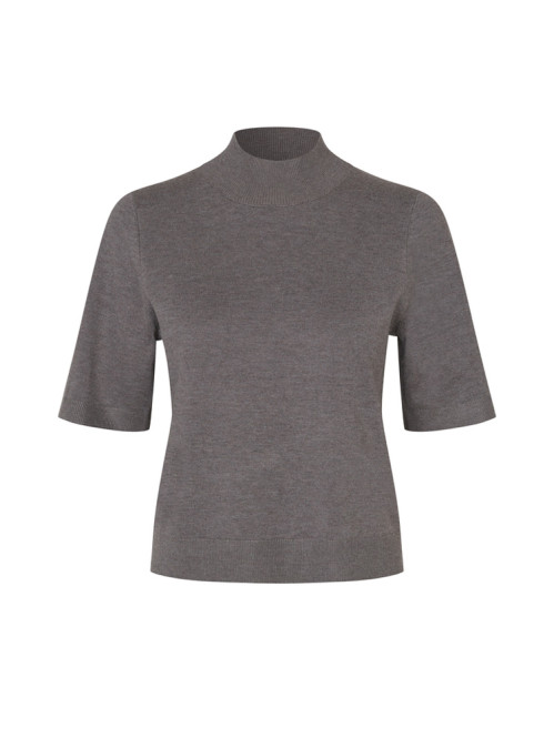 Clara crew-m bravani knit falcon melange 