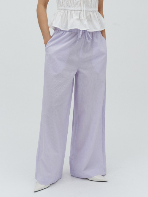 Clari-m nadja pant lilac sugar 