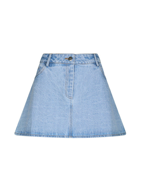 Coddie denim skirt light blue 