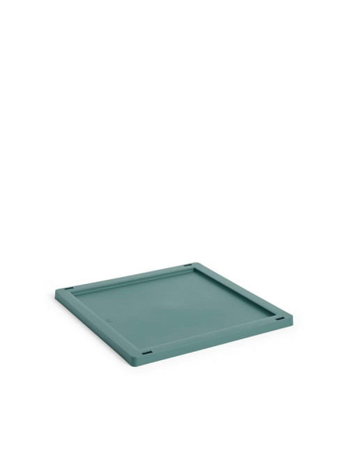 Colour crate lid m dark green 