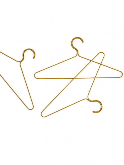 Colour hanger set of 3 dijon 