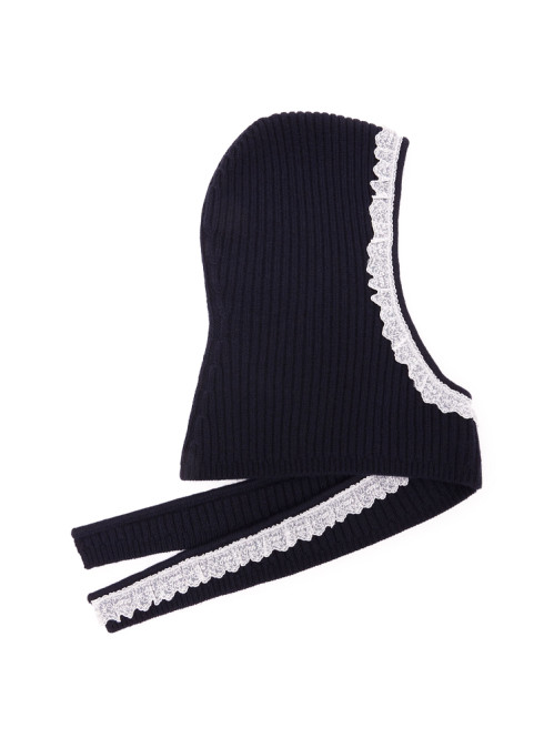 Compact wool balaclava sky captain 