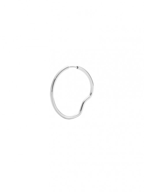 Copenhagen 25 hoop silver 