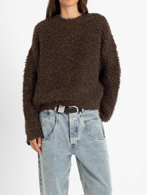 Corsetta sweater chocolate 
