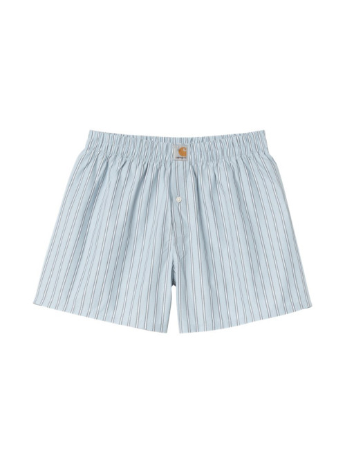 Cotton boxer grimsby blue stripe 
