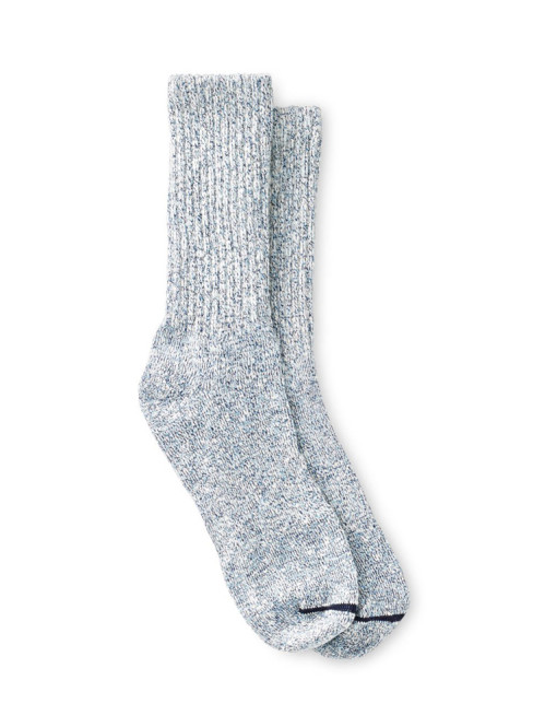 Cotton blend ragg socks carolina blue 