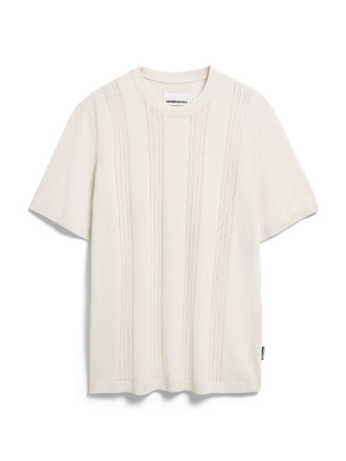 Cotton knit t-shirt pure 