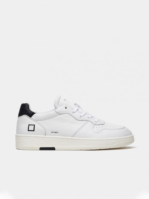 Court mono sneaker white black 