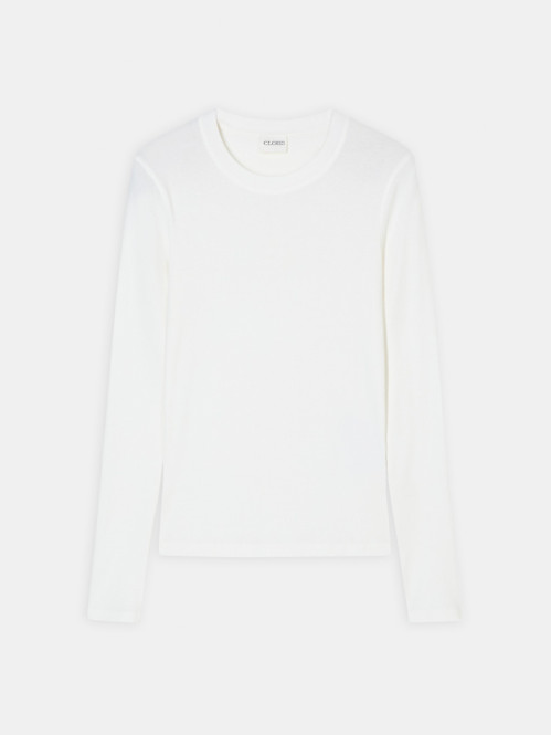 Crewneck longsleeve ivory S