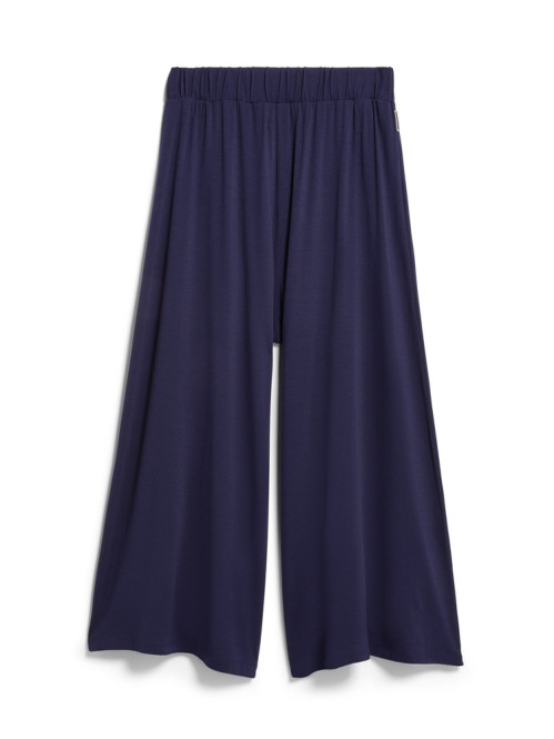 Cropped jersey pant tinted navy 