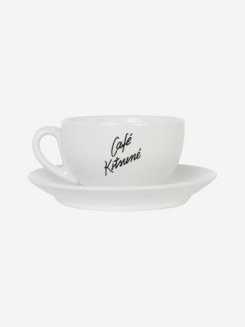 Cup & Saucer ceramic M white 