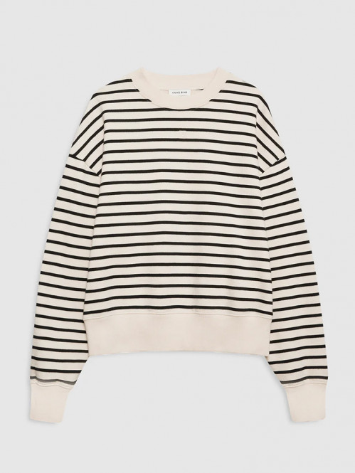 Dean sweatshirt black stripe 