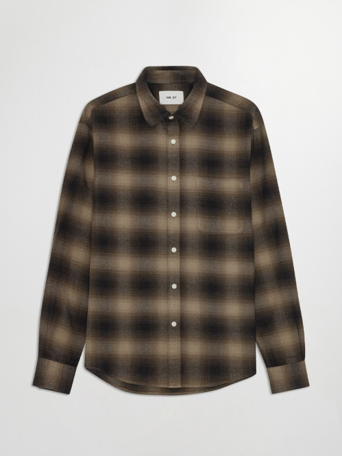Deon shirt black check 