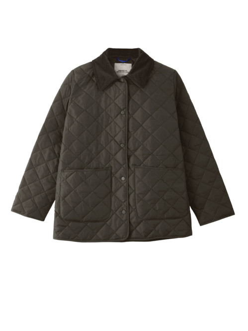 Derby jacket black olive XS