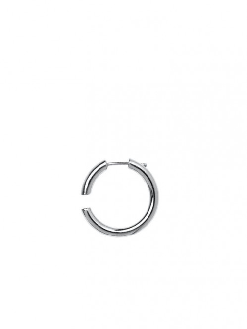 Disrupted 22 earring silver 