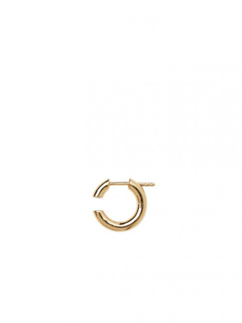 Disrupted earring small gold 