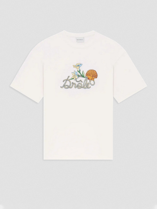 Drole shell t-shirt off white 