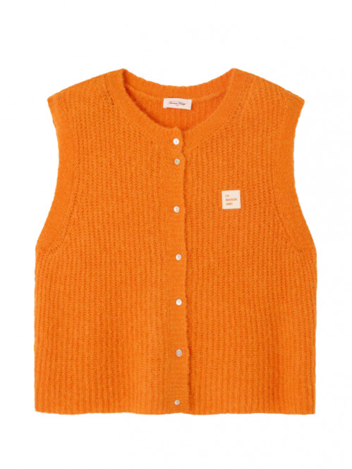 East 19m cardigan agrume fluo 