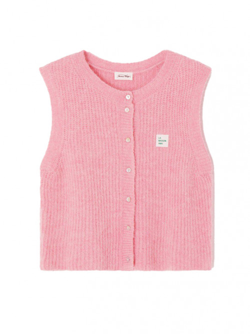 East 19m cardigan orchide chine S