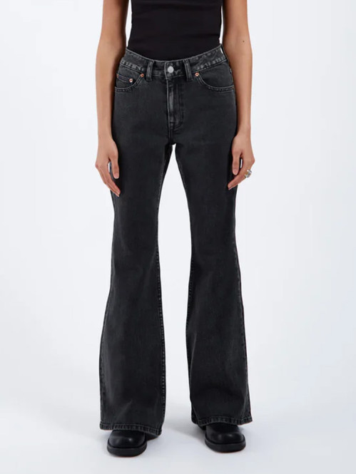 Elba jeans tar aged black 
