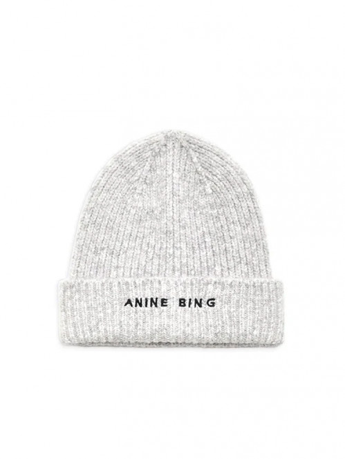 Elia beanie charcoal OS