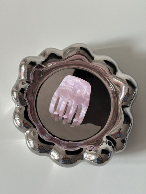 Emma clip spring blush 