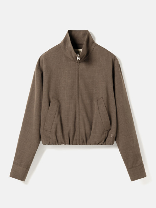 Enya jacket brown mel 