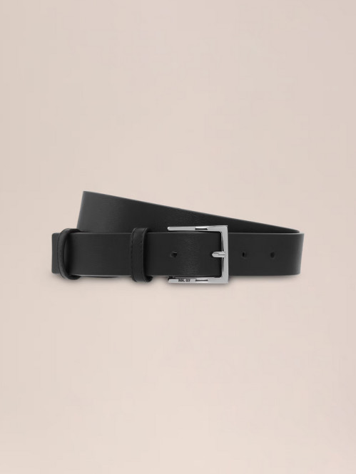 Ever leather belt black 