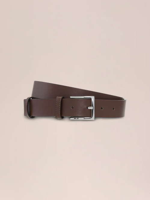Ever leather belt brown 