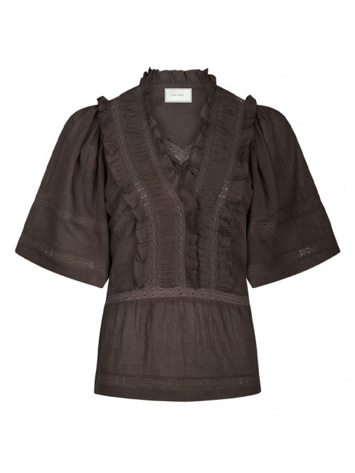 Evienne s voile top dk brown 