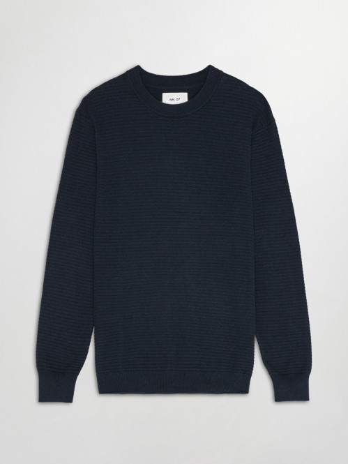 Fabian crew pullover navy blue 