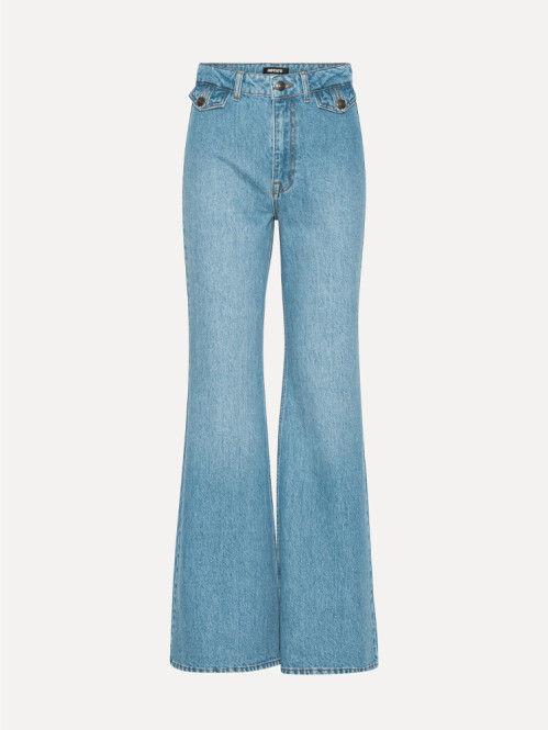 Flared highwaisted jeans hydrangea 