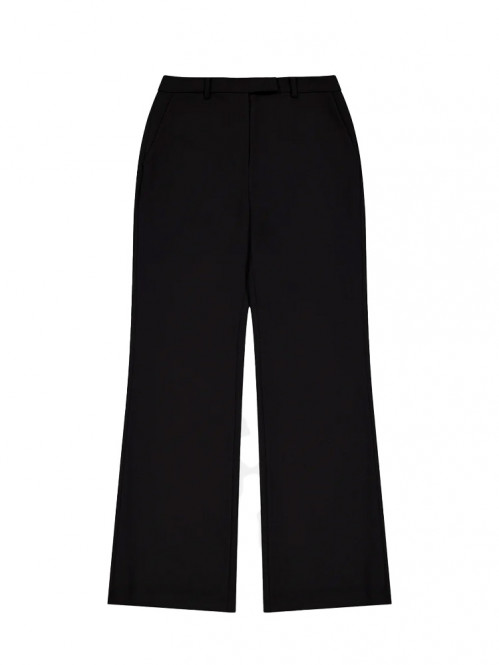 Flared trousers black 