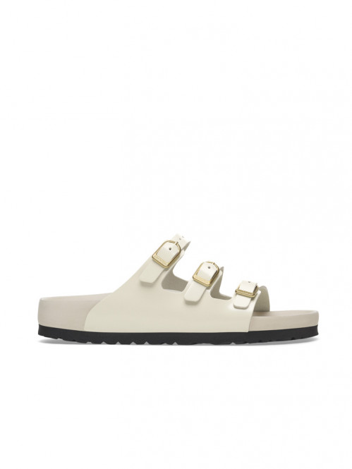 Florida fresh sandals ecru patent 
