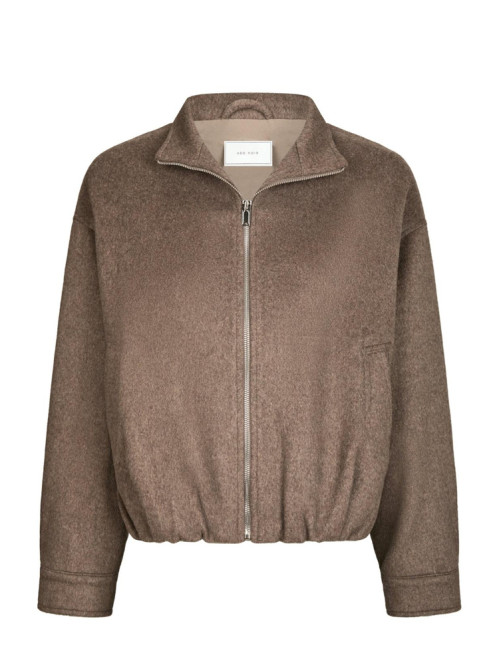 Florine wool bomber jacket light brown L