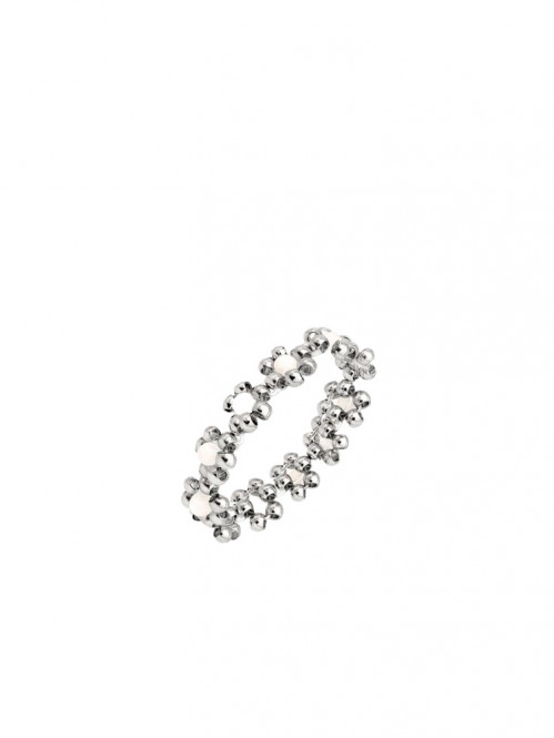 Flowery ring 50-53 silber 